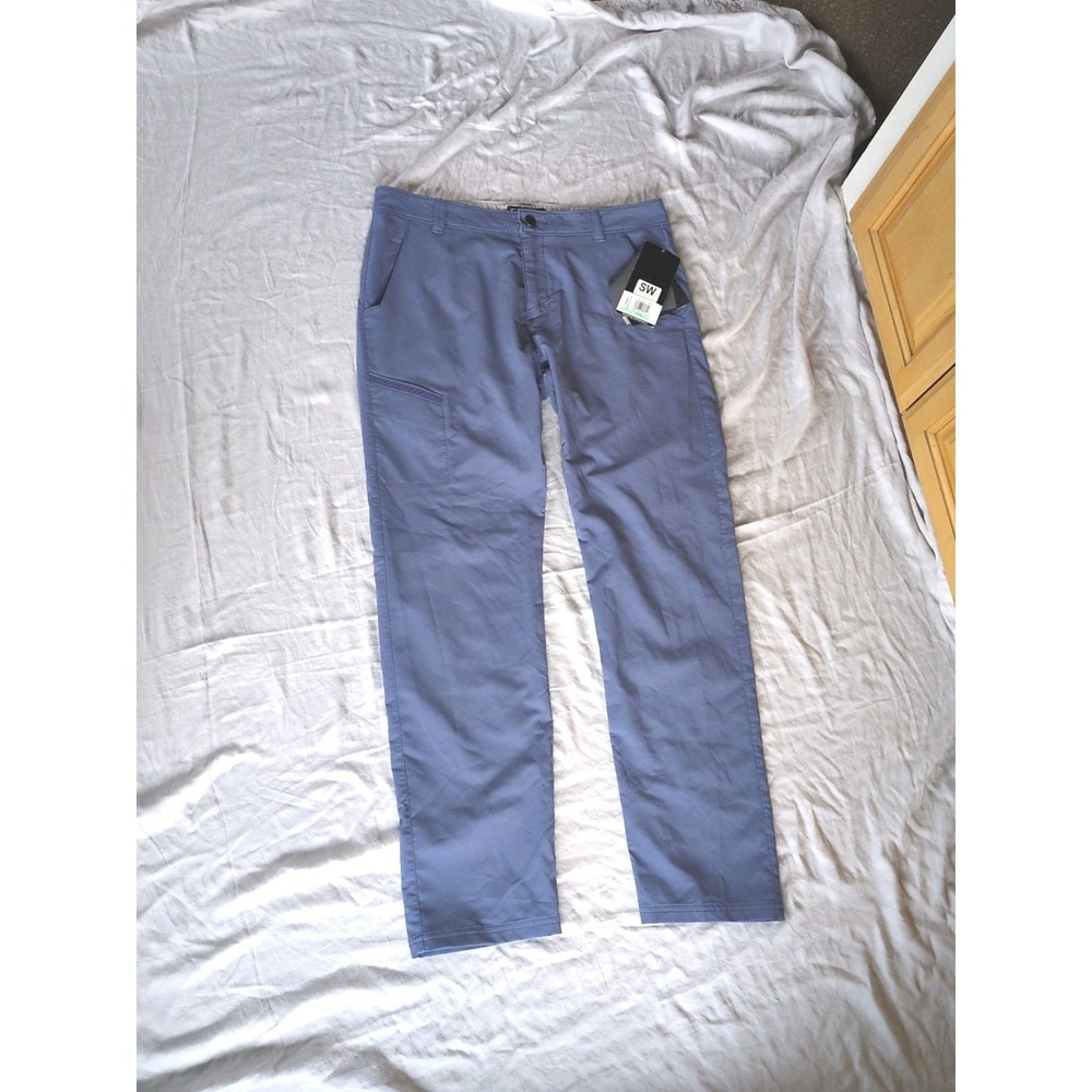 NWT Oakley Hazardous‎ Golf Tailored Fit Pants Sz 34X32 Actual 35X31 Blue